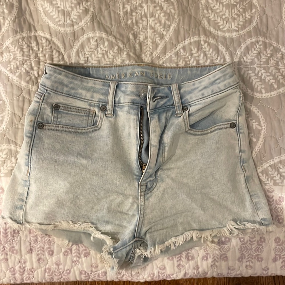 American eagle next level stretch high waisted shorts